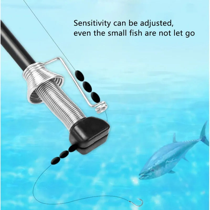 Automatic fishing float with nano EVA body and fluorescent multilayer coating, 39 cm long and 3.8 cm wide