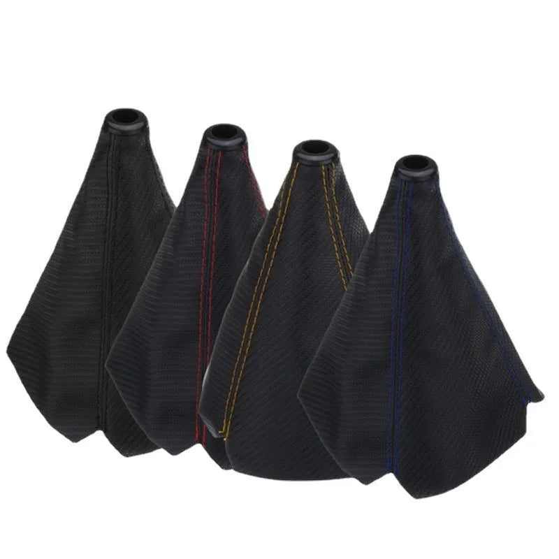 Car modification fittings lever dust cover in bright head black line finish for general vehicle models