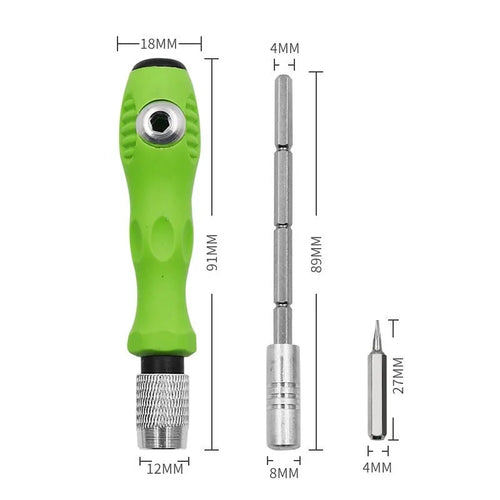 32-in-1 precision screwdriver set for mobile phone and digital device repair