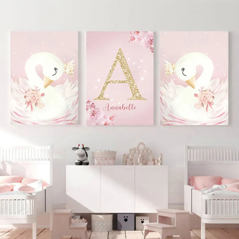 Frameless canvas wall painting in Nordic style, available in 30x40cm and 40x50cm sizes.