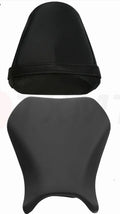 PU leather seat cover set for Suzuki GSXR1000 motorcycle front and rear seats.