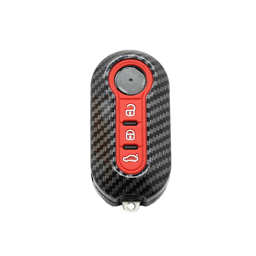 Fiat 500 Boyue Ottimo Viaggio car key replacement shell in ABS plastic