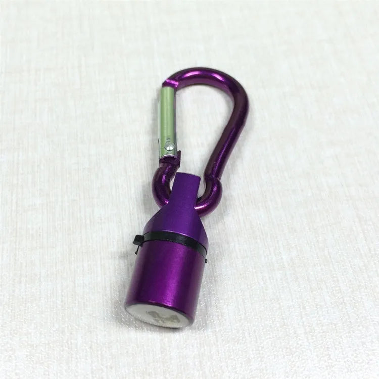 LED pet light pendant for dogs in silver, 60mm length, copper or aluminium alloy body
