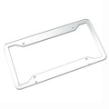 Aluminium alloy license plate frame with stainless steel in four colour options