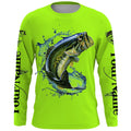 Men's grey round neck long-sleeved pullover with a white fish print design on the chest.