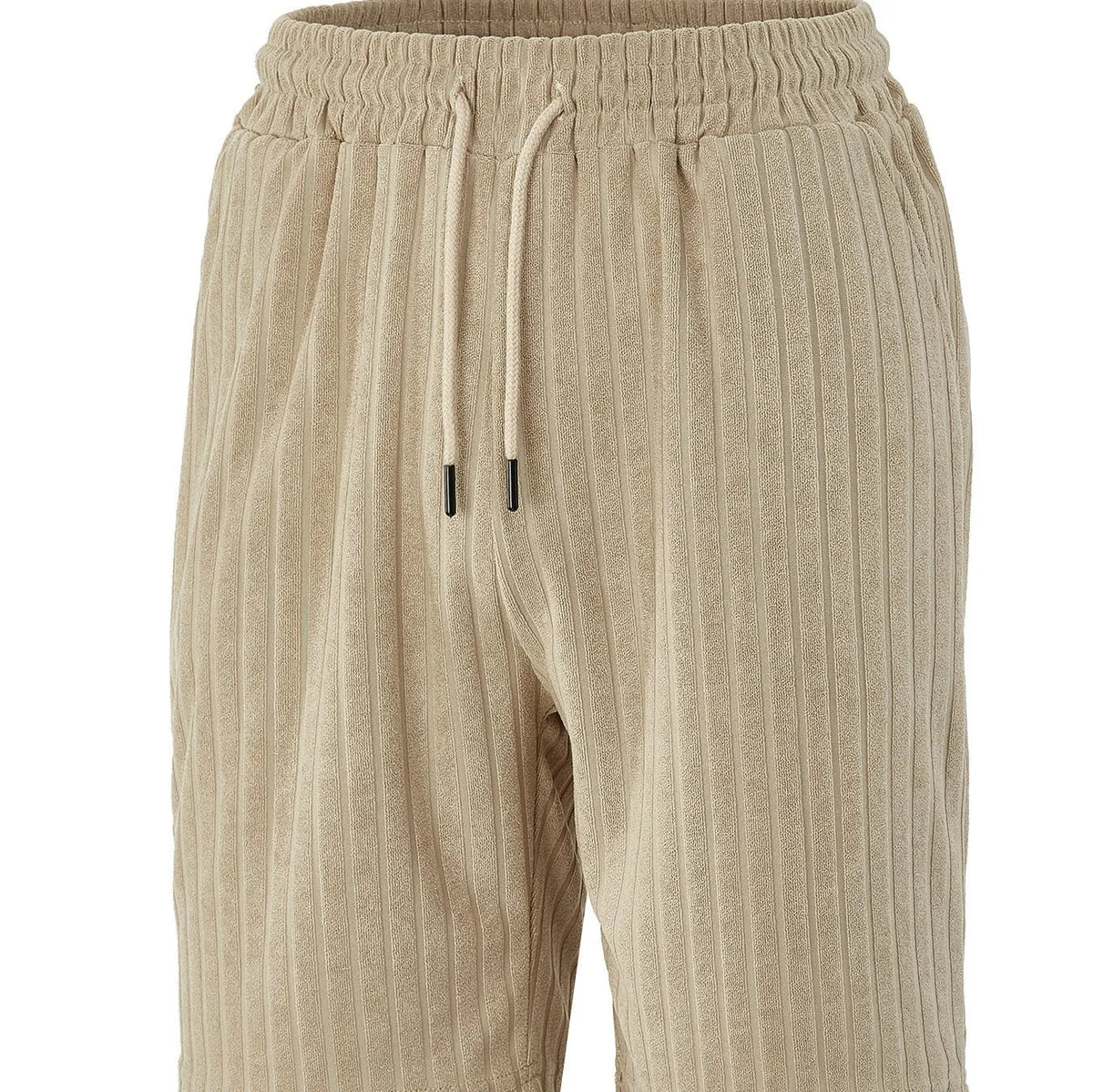 Men's loose-fit breathable jacquard casual shorts in navy blue, black, burgundy, khaki and light blue, sizes S to 3XL