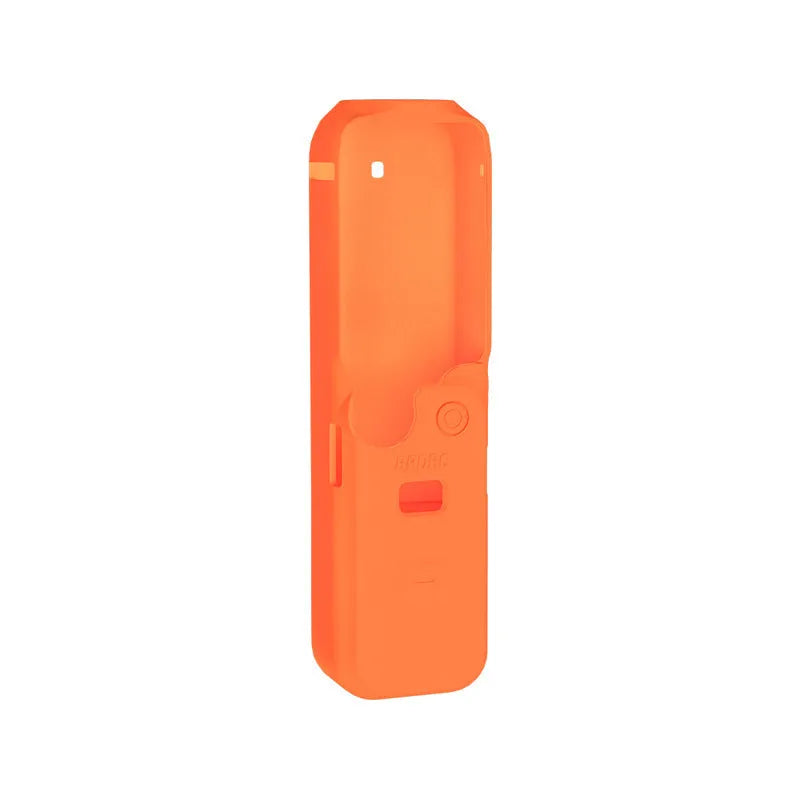 Black silicone protective sleeve for a PTZ camera body, showing its flexible shape.