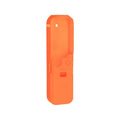 Black silicone protective sleeve for a PTZ camera body, showing its flexible shape.