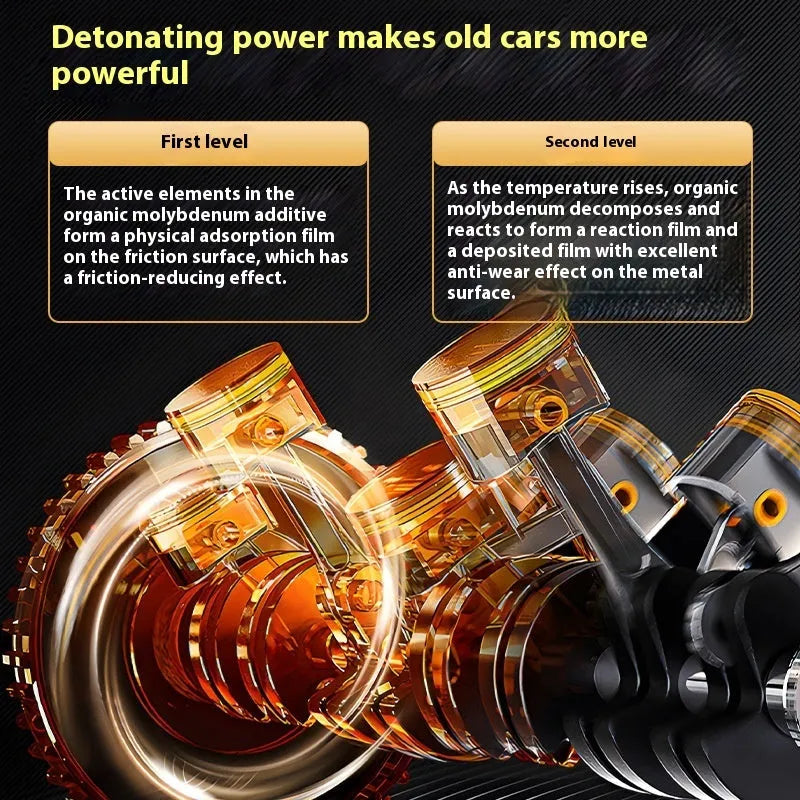 60ml engine oil additive anti-wear repair agent in white bottle