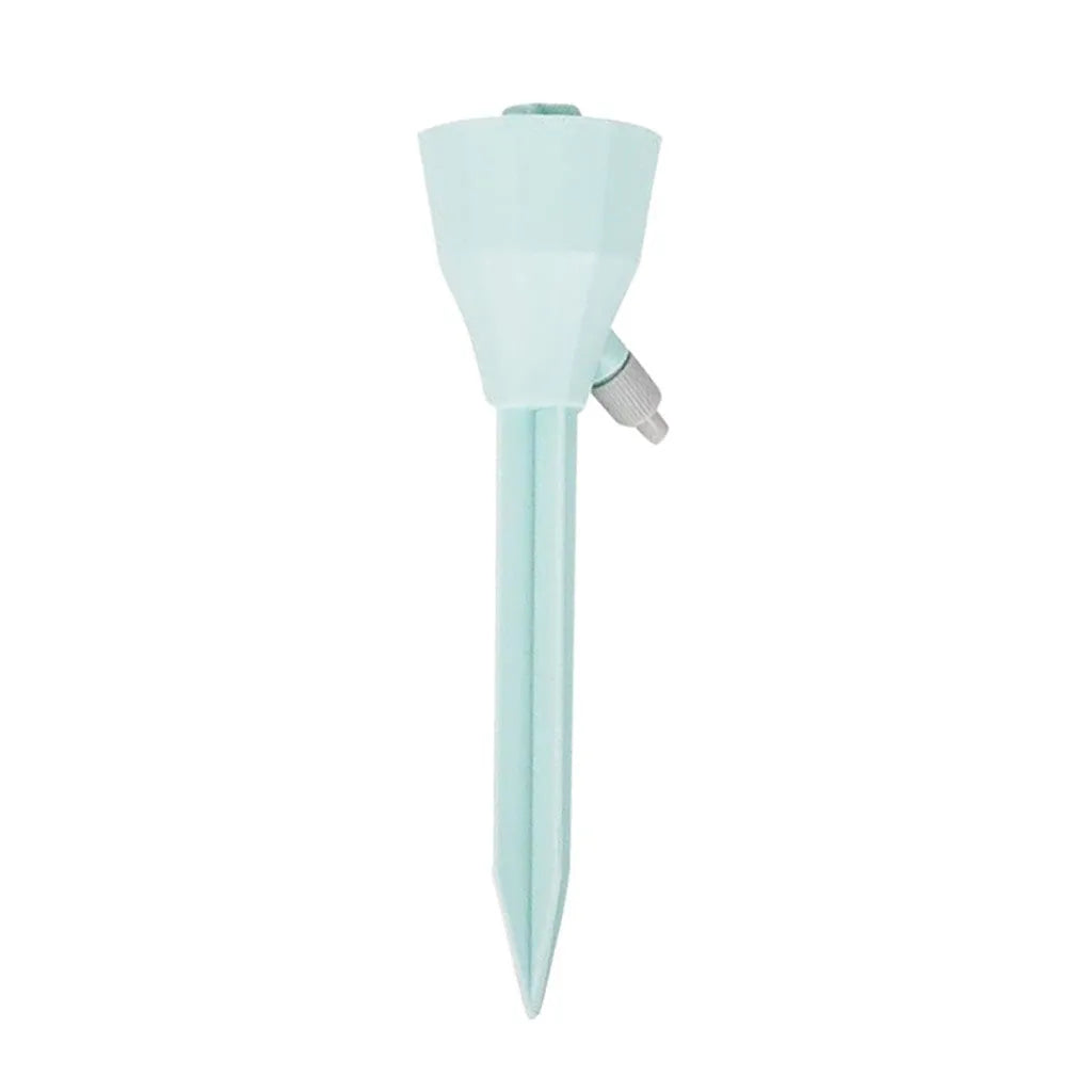 Automatic garden watering device, 16.5cm PP plastic plant dripper in white, pink or blue for flower pots