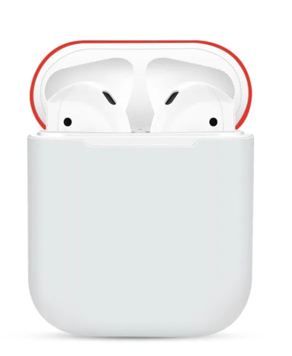 Silicone protective sleeve for Apple AirPods charging case in split design
