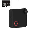 C1 CookyCam mini wireless WiFi body camera in black with clip and magnetic mount on fabric surface