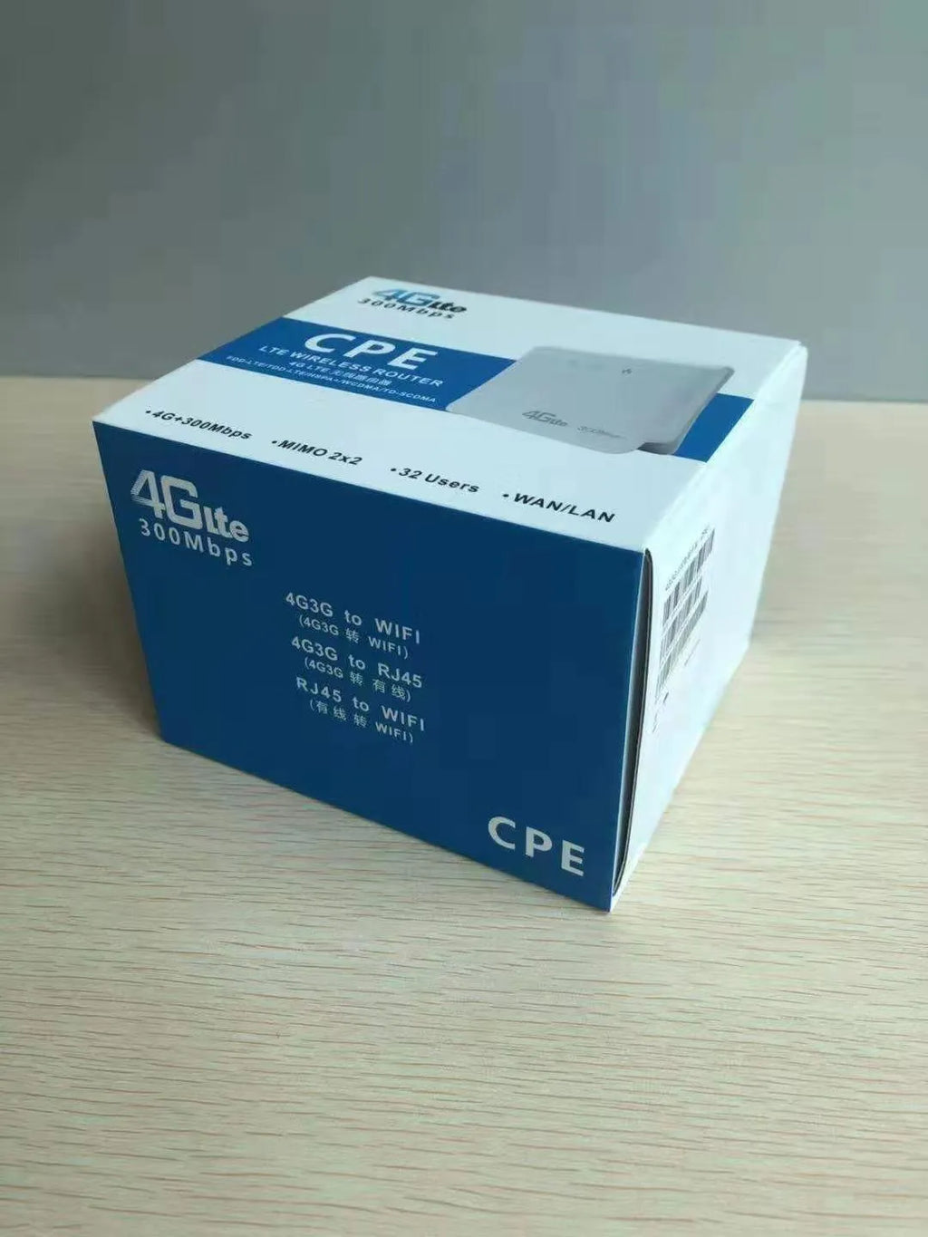300Mbps 2.4G wireless home router with firewall support, compact 119x116x20mm size, Android compatible