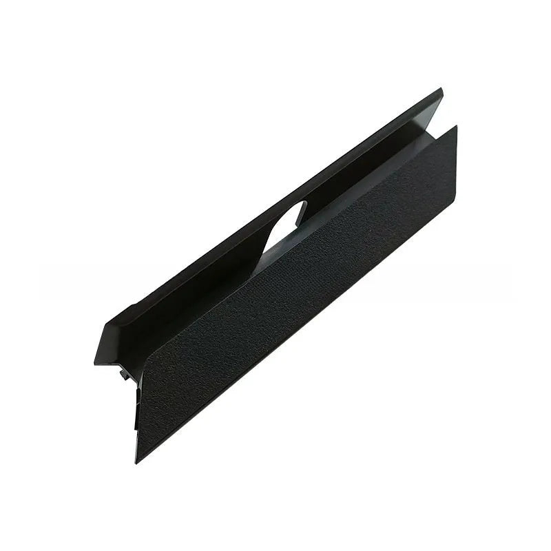 Black PS4 Pro hard drive bottom cover replacement part with baffle strip.