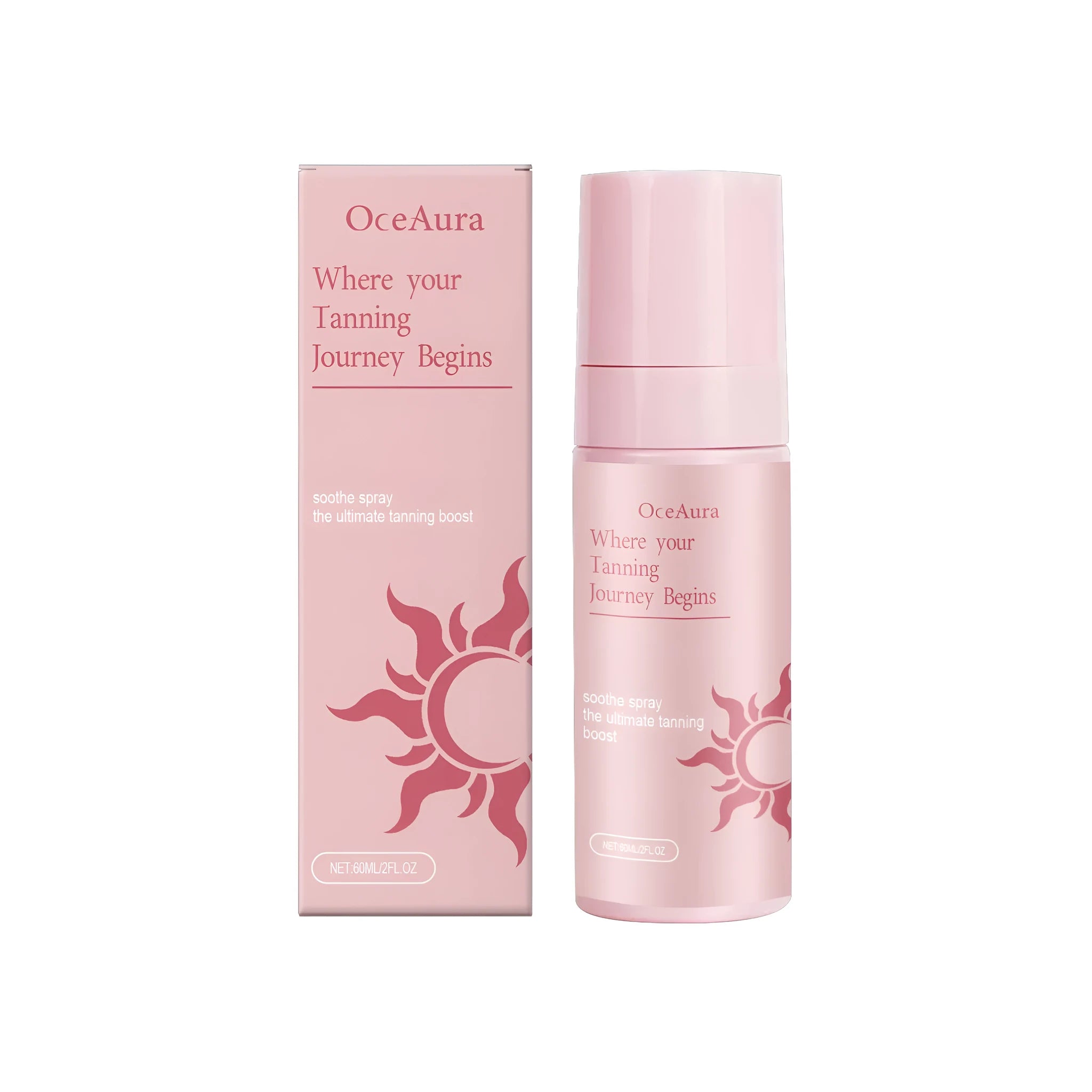 Sun Free Tanning Spray 60ml water-based self-tanning mist bottle
