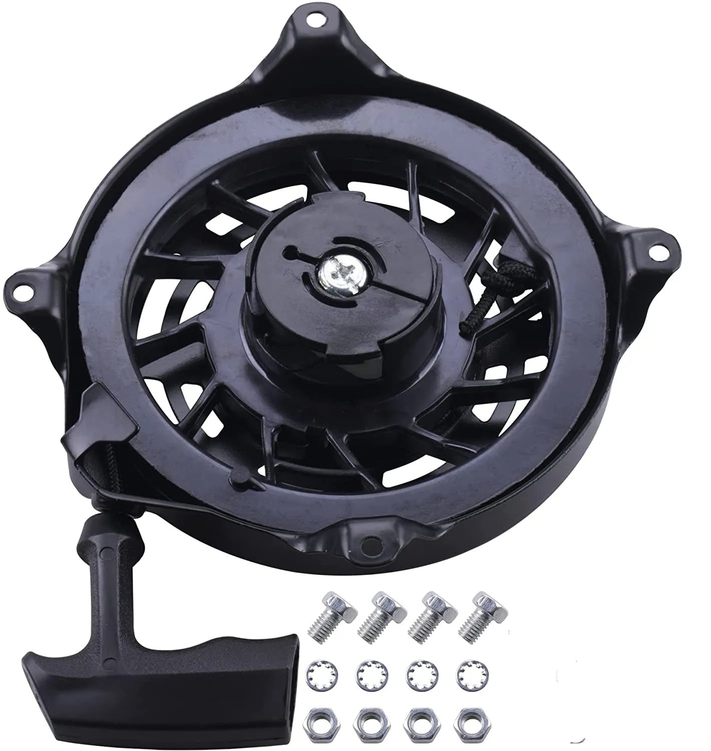 Balito model 115 mm long black manual starter hand puller for motorcycle engines