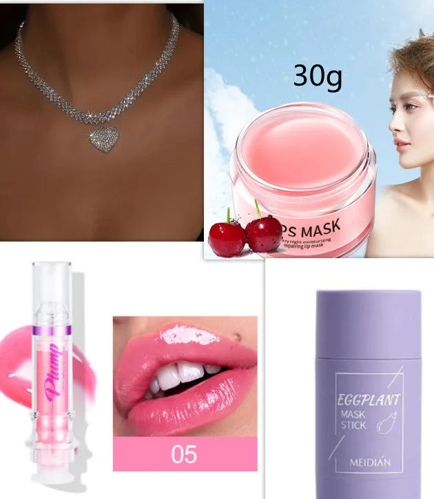 Boxed 20-30g moisturising lip mask for dry lips.