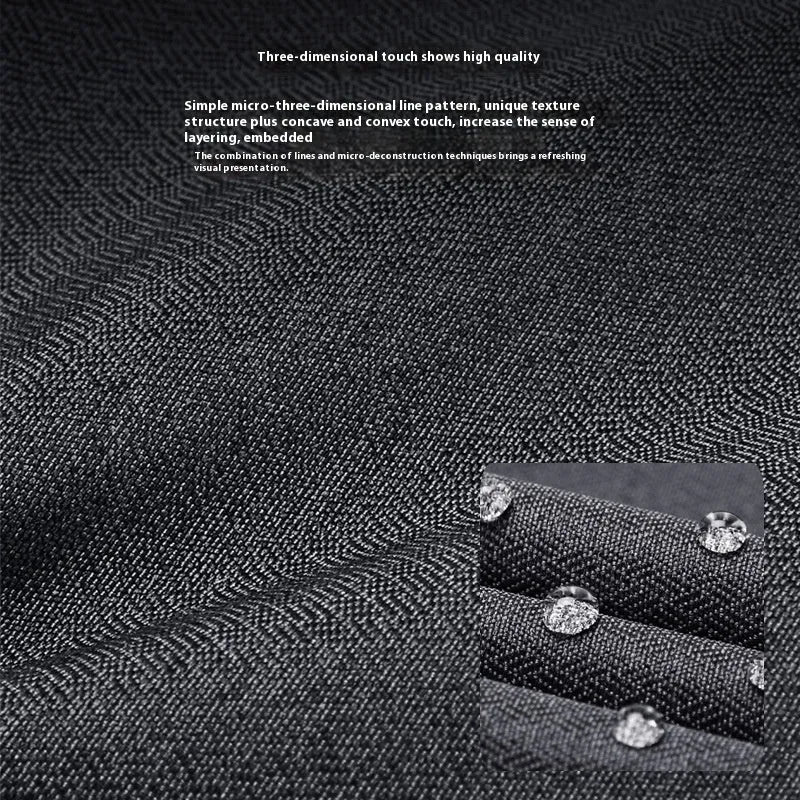 Men's 14-inch laptop sleeve bag in Oxford fabric, lightweight and shockproof, Dark Gray colour