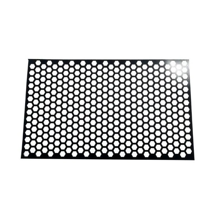 Honeycomb pattern adhesive sticker for car taillights in black, carbon, or colourful finishes, 48x30 cm.