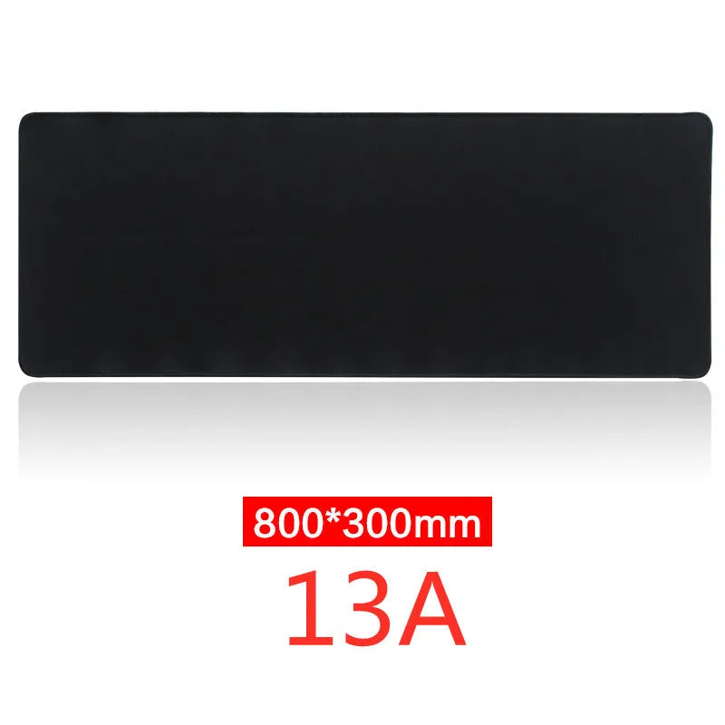 Oversized mouse pad 300x800mm with non-slip rubber base and cloth surface heat transfer print style 10A