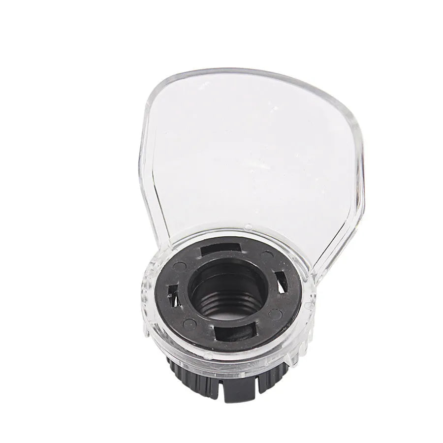 Transparent plastic horn protective cover for Delta sander grinding port