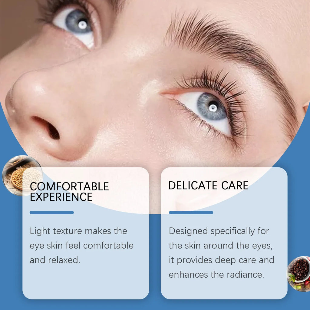 15g container of Viareline Collagen Firming Eye Cream for the eye area.