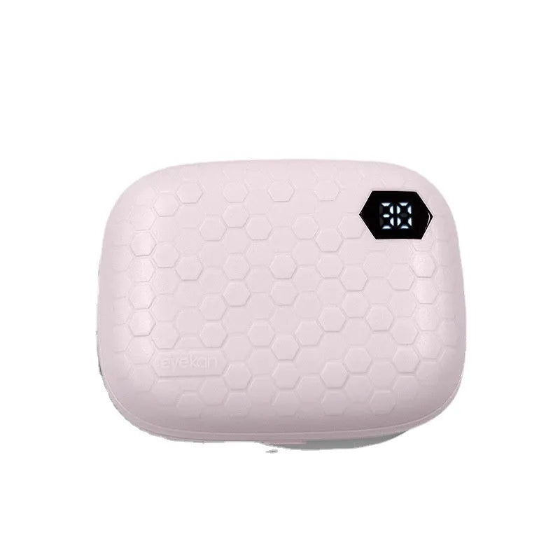 Pearl white automatic ultrasonic cleaning machine for invisible glasses