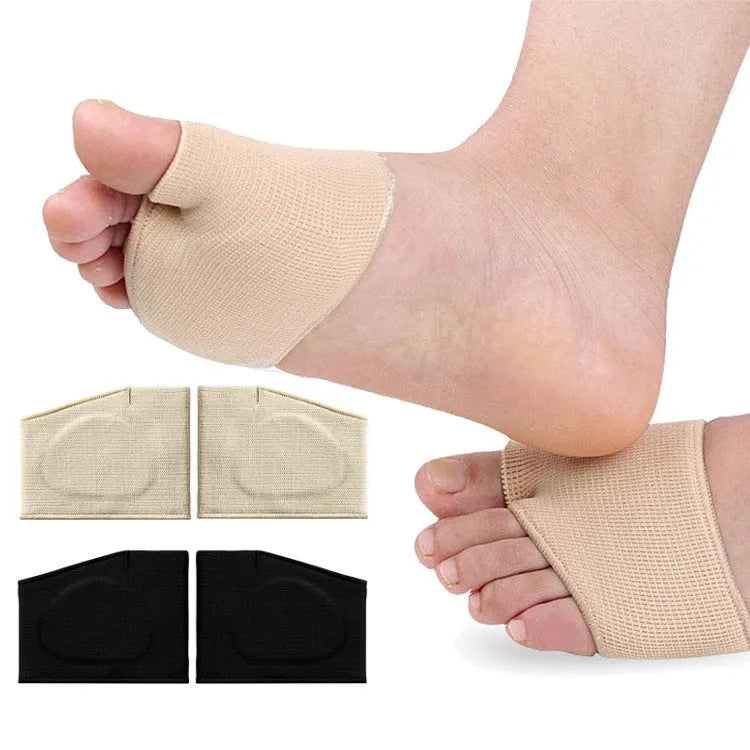 Thickened super soft nylon thumb valgus protective sleeve in black and skin colour