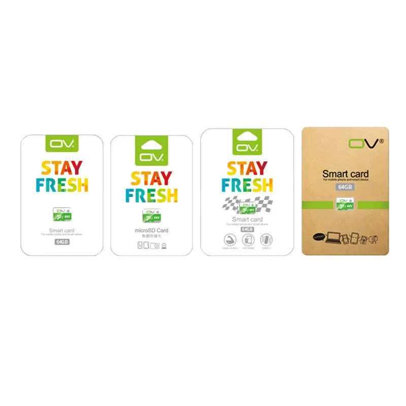 High-speed Class 10 memory card with 10 MB/s transfer rate in 8GB to 64GB capacities