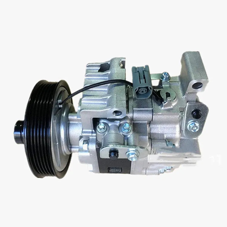 M6 12V air conditioning compressor with iron aluminium copper construction for FAW Pentium B70 Mazda 350mm