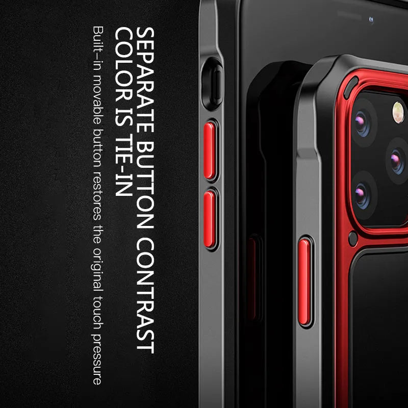 Transparent silicone mobile phone case for Apple iPhone 11 series in business style