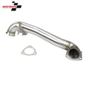 Silver stainless steel exhaust pipe for Mini Cooper R55-R61 1.6 Turbo 2007-2016