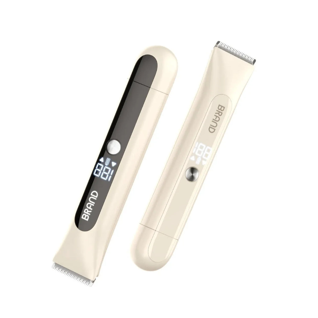 Electric hair removal device for women double-headed lady shaver USB rechargeable for whole body and private pubic hair