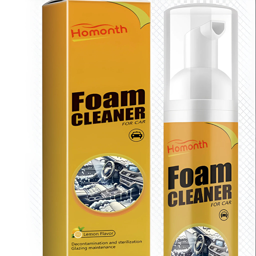 Car interior ceiling cleaning agent decontamination detergent in boxed packaging 3.5x3.5x17.6cm