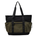 Grey women's lightweight Oxford cloth travel holdall for yoga and fitness.