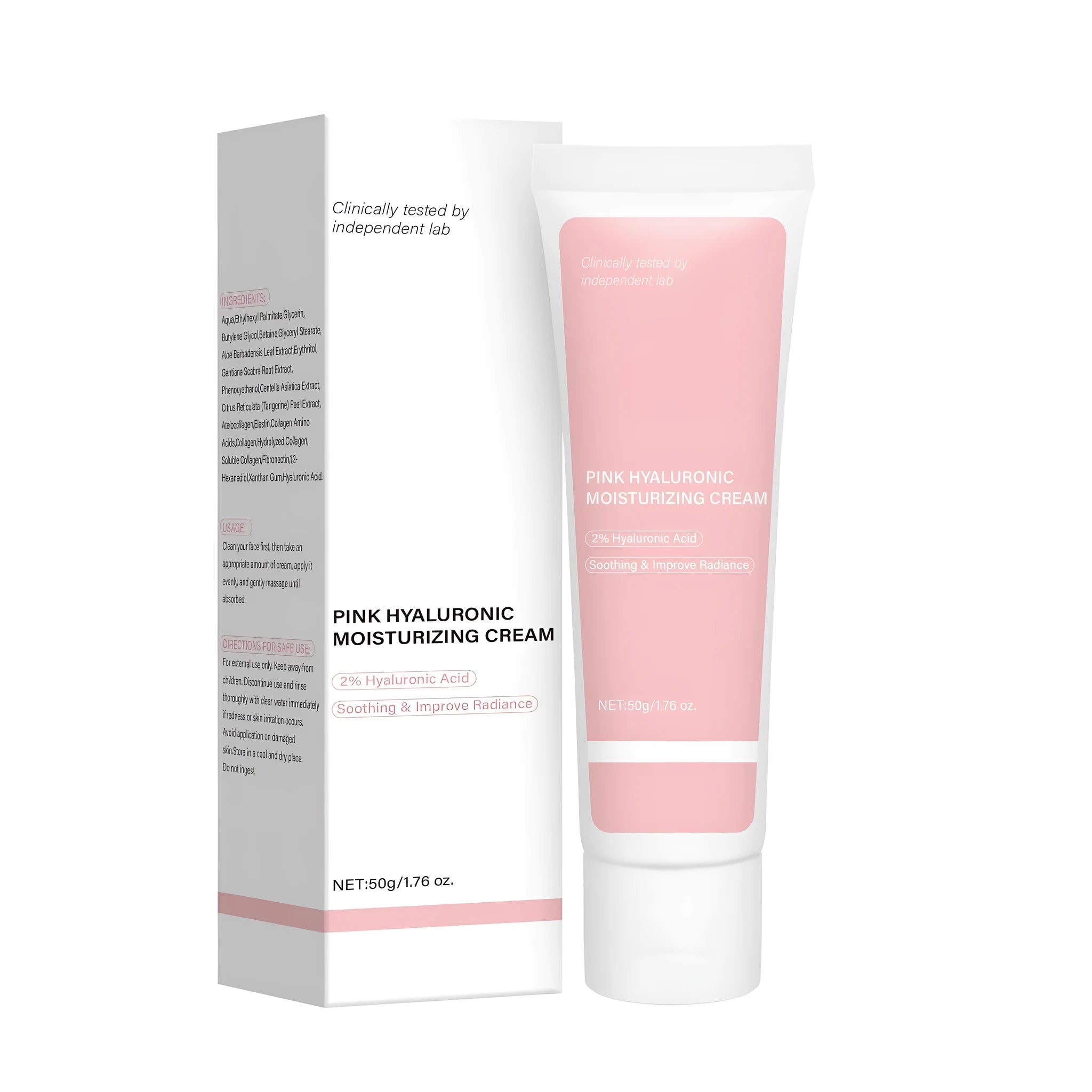 50g tube of Hyaluronic Acid Moisturising Cream with specification code FP-E012