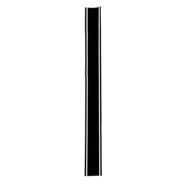 Motorcycle reflective pinstripe decal strip in black, red, silver, and yellow colours.