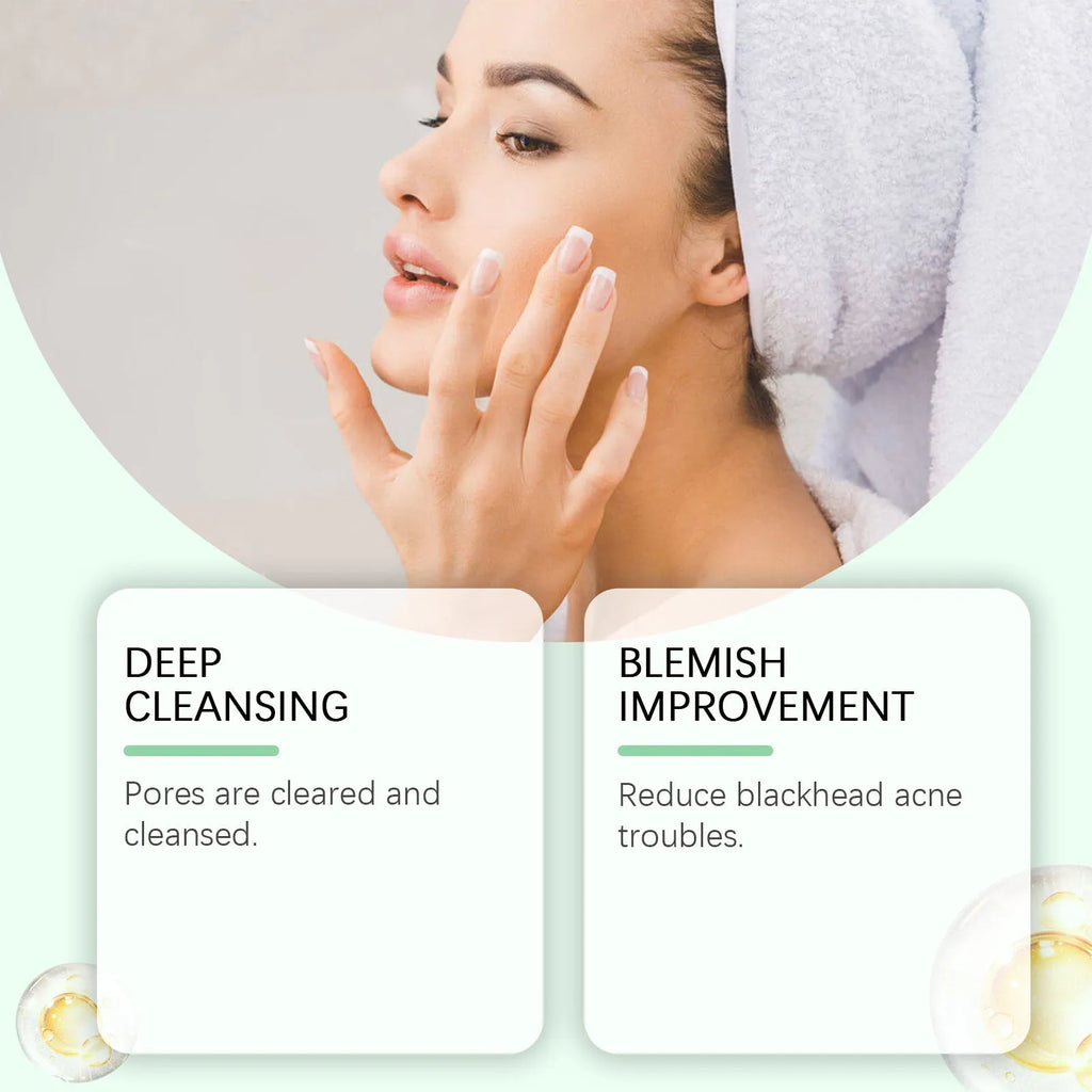 55g pore cleaning mud film in packaging with bentonite clay for acne treatment
