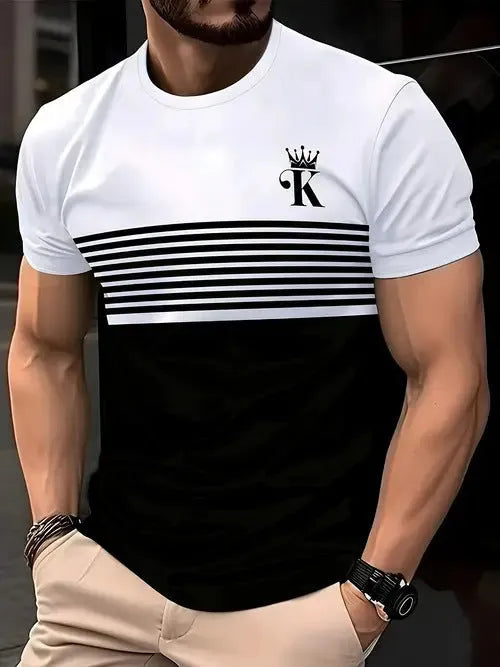 Men's loose fit polyester t-shirt in grey colour with short sleeves