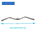 Stainless steel high pull-down handle gantry fitness accessory with white feathers grip