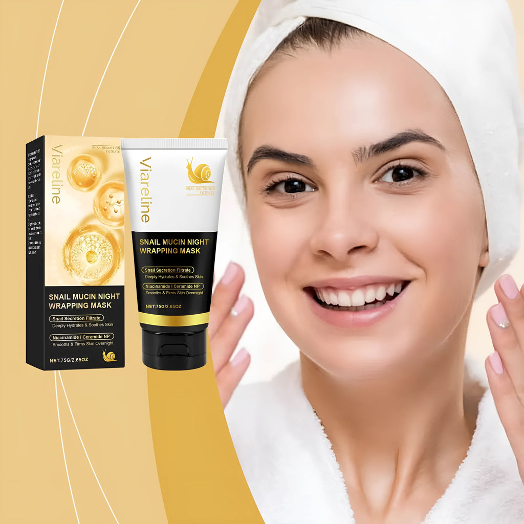 75g tube of snail mucus tearing facial mask with collagen and ceramide