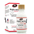 125ml kojic acid serum bottle for skin lightening, uneven skin tone and dull skin, natural skin care therapy