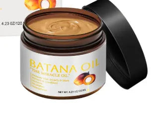 Batana Hair Mask 120ml container for frizzy youth hair treatment