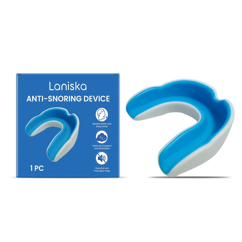 A single snoring stopper device for gentle anti-snoring night care.