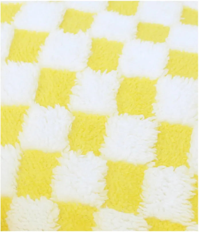 Plush pet nest for Shiba Inu puppies in black, pink, or yellow colours with thick warm material.