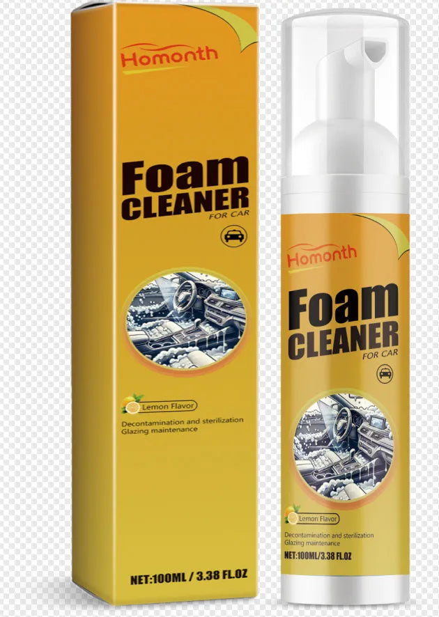 Car interior ceiling cleaning agent decontamination detergent in boxed packaging 3.5x3.5x17.6cm