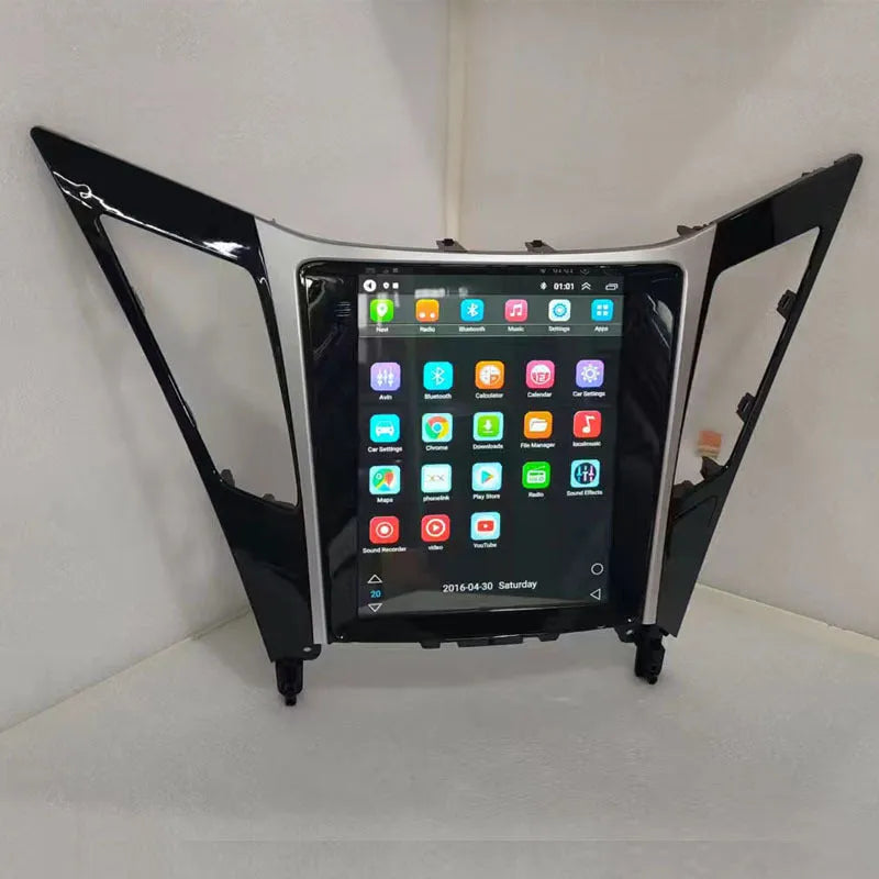 9.7-inch vertical Android car navigation system for Hyundai Sonata 2008 dashboard