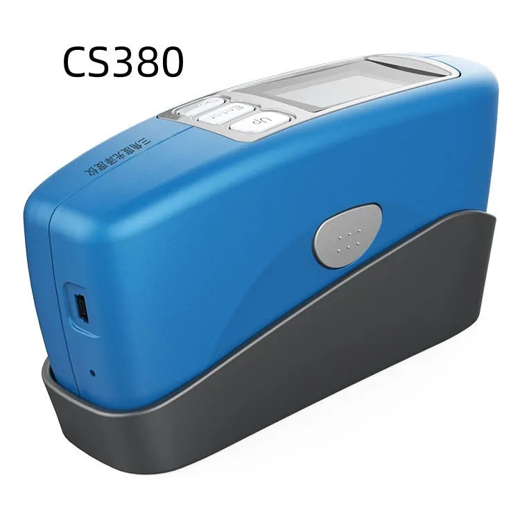 Ceramic brightness stone portable glossiness tester with measurement display and control panel