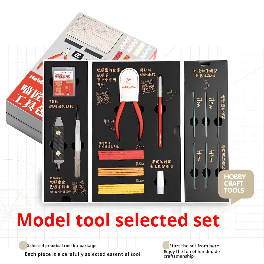 Meow Maker Model Tool Featured Set metal modelling tools for Meow Craftsman New Hand Suit