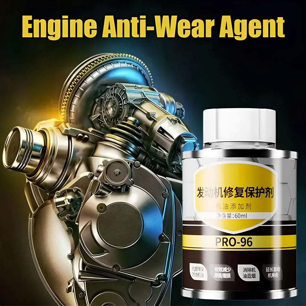 60ml engine oil additive anti-wear repair agent in white bottle